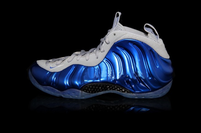 Nike Air Foamposite One Chaussures Hommes blanc bleu (1)